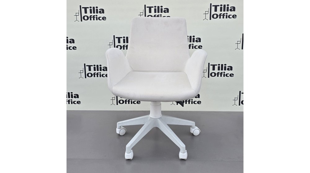 Maki Çalışma ve Çocuk Koltuğu Beyaz Ayak Beyaz